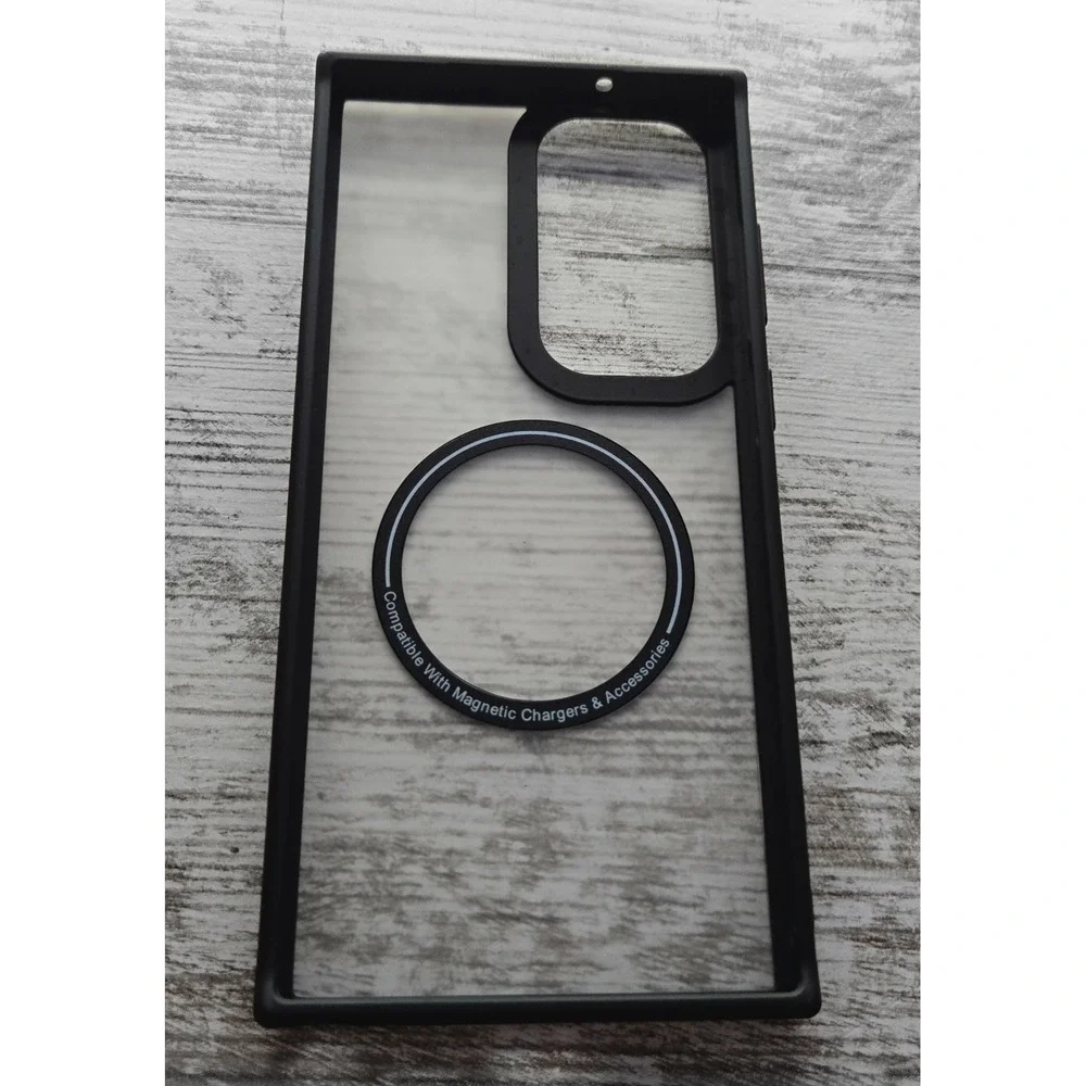 Samsung Galaxy S23 Ultra Case Clear Magnetic MagSafe Compatible Lightweight